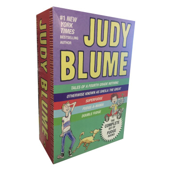 Judy Blume's Fudge Set 英文原版 [平裝] [7歲及以上] pdf epub mobi 電子書 下載