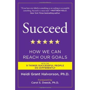 Succeed: How We Can Reach Our Goals 英文原版 [平裝] pdf epub mobi 電子書 下載