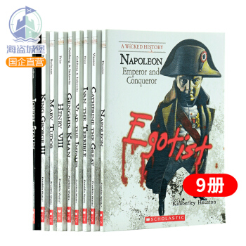 Wicked History 係列9冊套裝 英文原版曆史人物傳記 拿破侖 斯大林 成吉思汗 pdf epub mobi 電子書 下載