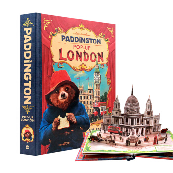 【中商原版】帕丁顿熊的立体伦敦之旅立体书 英文Paddington Pop-Up London