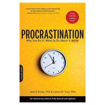 Procrastination: Why You Do It， What to Do About It 拖延心理學 英文原版 [平裝] pdf epub mobi 下载