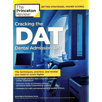 Cracking the DAT (Dental Admission Test) 英文原版 [平裝] pdf epub mobi 下载