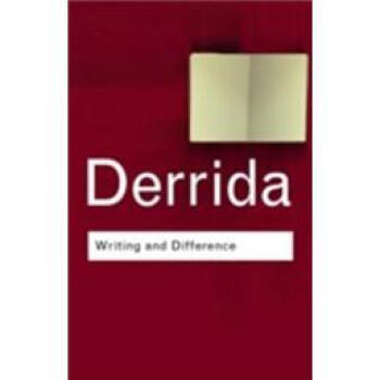 Writing and Difference 寫作與差異 英文原版 [平裝] pdf epub mobi 下载