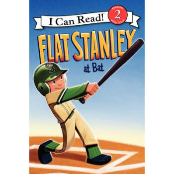 Flat Stanley at Bat (I Can Read， Level 2) 扁平的斯丹利在击球 英文原版 [平装] [4岁及以上] pdf epub mobi 下载