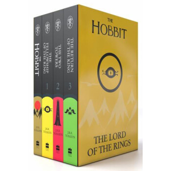 The Hobbit & The Lord of the Rings Boxed Set霍比特人&指環王套裝(共4冊) 英文原版 [平裝] pdf epub mobi 電子書 下載