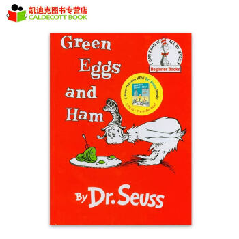 绿鸡蛋和火腿 Green Eggs and Ham Dr. Seuss 苏斯博士英文原版绘本 精装#