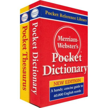Pocket Dictionary and Thesaurus [平装] pdf epub mobi 下载