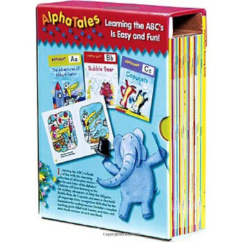AlphaTales Box Set: A Set of 26 Irresistible Animal Storybooks 套裝：26個字母動物故事 英文原版 [平裝] [4-6歲] pdf epub mobi 下载