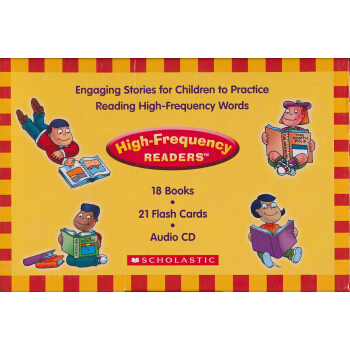 High-Frequency Readers Boxed Set (18Books + 21Flash Cards + Audio CD)幼儿阶段高频词读本套装 [平装] pdf epub mobi 下载