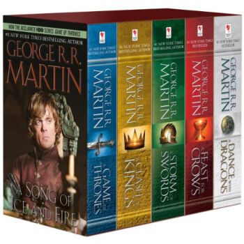 George R. R. Martin's A Game of Thrones 5-Book Boxed Set冰與火之歌套裝，共5冊 英文原版 [平裝] pdf epub mobi 下载