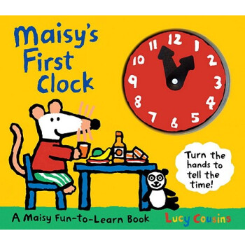 Maisy's First Clock [Board book] 小鼠波波 纸板时钟书操作书 英文原版 [平装] pdf epub mobi 电子书 下载