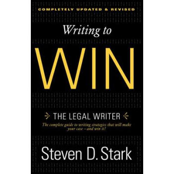 Writing to Win: The Legal Writer [平装] pdf epub mobi 电子书 下载