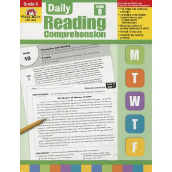 Daily Reading Comprehension, Grade 8 [平装] pdf epub mobi 下载