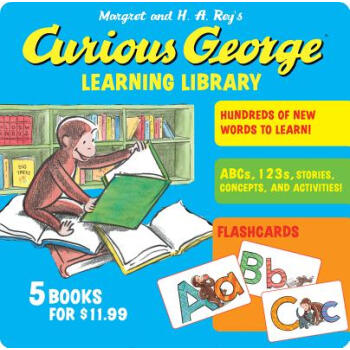 Curious George Learning Library [精裝] pdf epub mobi 下载