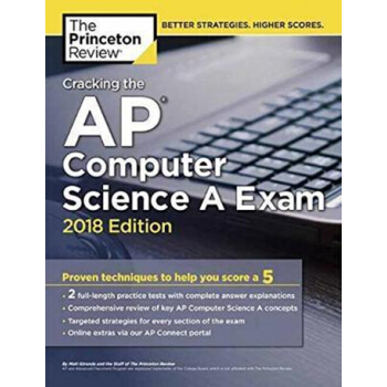 破解AP计算机科学考试2018 英文原版 Cracking the AP Computer