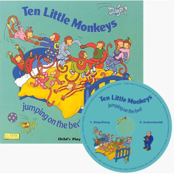 Ten Little Monkeys (Classic Books with Holes) 十隻小猴 英文原版 [平裝] pdf epub mobi 下载