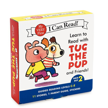Learn to Read with Tug the Pup and Friends! Box Set 2: Levels Included: C-E 英文原版 [平裝] [4-8歲] pdf epub mobi 下载