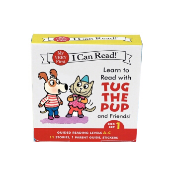 Learn to Read with Tug the Pup and Friends! Box Set 1 跟塔戈小狗和他的朋友们学阅读套装1 英文原版 [平装] [4-8岁] pdf epub mobi 下载