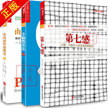 丹尼爾·西格爾【套裝3冊】由內而外的教養+全腦教養法+第七感 pdf epub mobi 下载