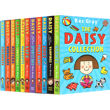 Kes Gray the Daisy series 鬼马精灵11册礼盒装 黛西系列章节书 英文原版 pdf epub mobi 电子书 下载