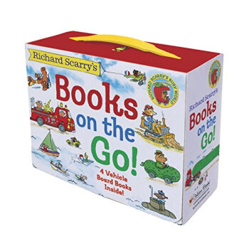 Richard Scarry's Books on the Go 英文原版 [0-3歲] pdf epub mobi 下载