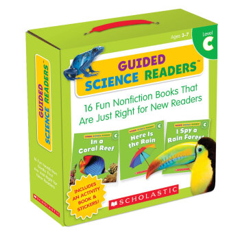 Guided Science Readers Level C (16 Books+1 Activity Book+1 Cd) 英文原版 [平裝] [3-7歲] [科學指導讀本係列套裝C（含16本讀本+1本練習冊+1張CD）] pdf epub mobi 電子書 下載