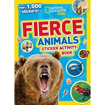 National Geographic Kids Fierce Animals Sticker [平装] [4-8 岁] pdf epub mobi 下载