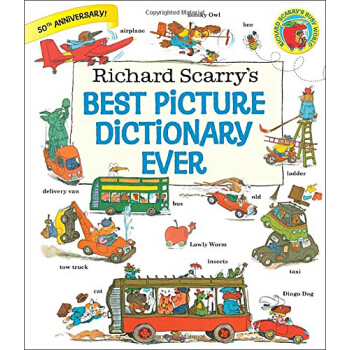 Richard Scarry's Best Picture Dictionary Ever 英文原版 [平装] pdf epub mobi 下载
