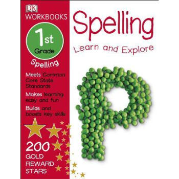 DK Workbooks: Spelling， First Grade 英文原版 [平装] [5-9岁] pdf epub mobi 电子书 下载