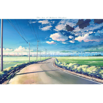 A Sky Longing for Memories The Art of Makoto Shinkai 英文原版 [平裝] pdf epub mobi 下载