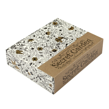 Secret Garden: 12 Notecards 秘密花园：12张贺卡 英文原版 [盒装] pdf epub mobi 电子书 下载