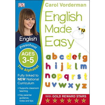 English Made Easy The Alphabet Preschool Ages 3-5 [平裝] [3-5 歲] pdf epub mobi 電子書 下載