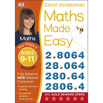 Maths Made Easy Decimals Ages 9-11 Key Stage 2 [平裝] [9-11 歲] pdf epub mobi 電子書 下載