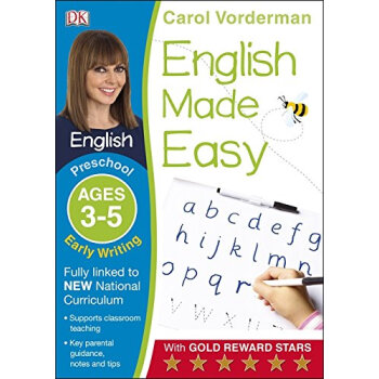 English Made Easy Early Writing Preschool Ages 3-5 [平裝] [3-5 歲] pdf epub mobi 電子書 下載