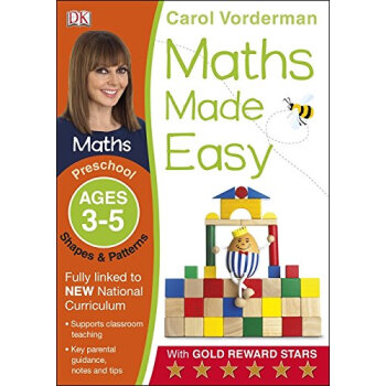 Maths Made Easy Shapes And Patterns Preschool Ages 3-5 [平裝] [3-5 歲] pdf epub mobi 電子書 下載