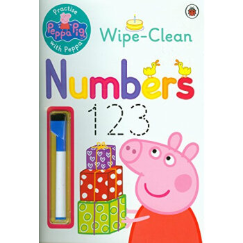 Peppa Pig: Practise with Peppa: Wipe-Clean Numbers [平装] [3-6 岁] pdf epub mobi 下载