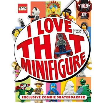 LEGO® I Love That Minifigure! 英文原版 [精装] [5岁及以上] pdf epub mobi 下载