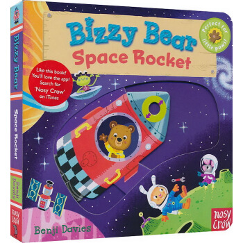 Bizzy Bear: Space Rocket 太空火箭 机关书 纸板书 英文原版 [平装] [01--03] pdf epub mobi 电子书 下载