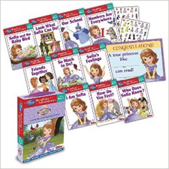 Reading Adventures Sofia the First Level Pre-1 Boxed Set 英文原版 pdf epub mobi 電子書 下載