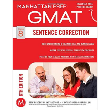 GMAT Sentence Correction pdf epub mobi 下载