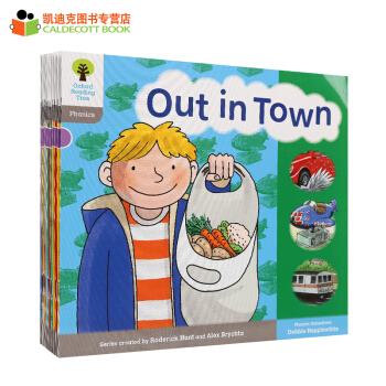 點讀版牛津閱讀樹 Oxford Reading Tree L1階自然拼讀12冊不含毛毛蟲點讀筆#
