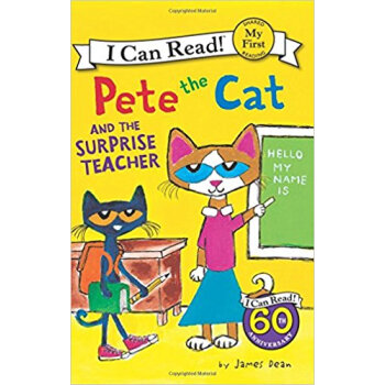 Pete the Cat and the Surprise Teacher皮特貓：驚喜老師 英文原版 [平裝] [04--08] pdf epub mobi 電子書 下載