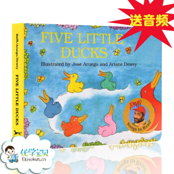 英文原版繪本 Five Little Ducks 五隻小鴨子 紙闆書 pdf epub mobi 下载