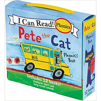 Pete the Cat Phonics Box Includes 12 Mini-Books 英文原版 [平裝] [04--08] pdf epub mobi 電子書 下載