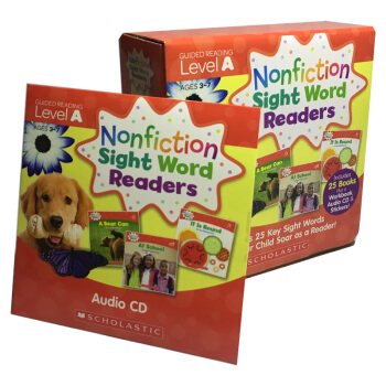 Nonfiction Sight Word Readers Level A 關鍵詞書附CD