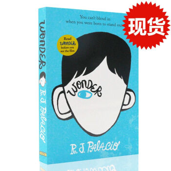 英文原版小說Wonder 書 奇跡男孩 R.J. Palacio 青春勵誌 紐約時報暢銷
