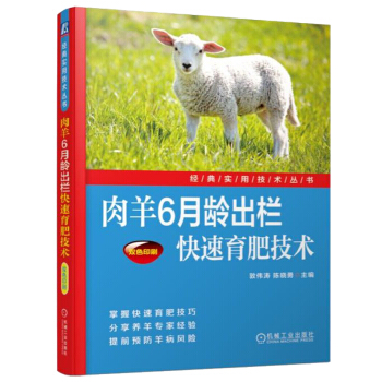 肉羊6月龄出栏快速育肥技术 养羊技术大全书籍 养病诊断治疗预防防治技术书籍 pdf epub mobi 下载