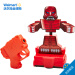 美国直邮 JAKKS PACIFIC儿童塑料玩具枪+靶子 爆破工N冲击反弹目标工具的主题 2红霸