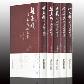 趙孟頫顔真卿王羲之褚遂良柳公權書法真跡欣賞 全5冊 名傢作品集碑帖字帖玄秘塔碑多寶塔碑等 pdf epub mobi 電子書 下載