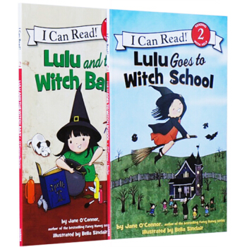 英文原版绘本 I Can Read L2 Lulu系列 2册合售 小女巫露露系列 pdf epub mobi 电子书 下载